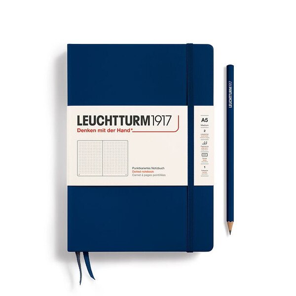 Leuchtturm 1917 Navy Dotted
